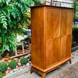 1950 compass foot cabinet