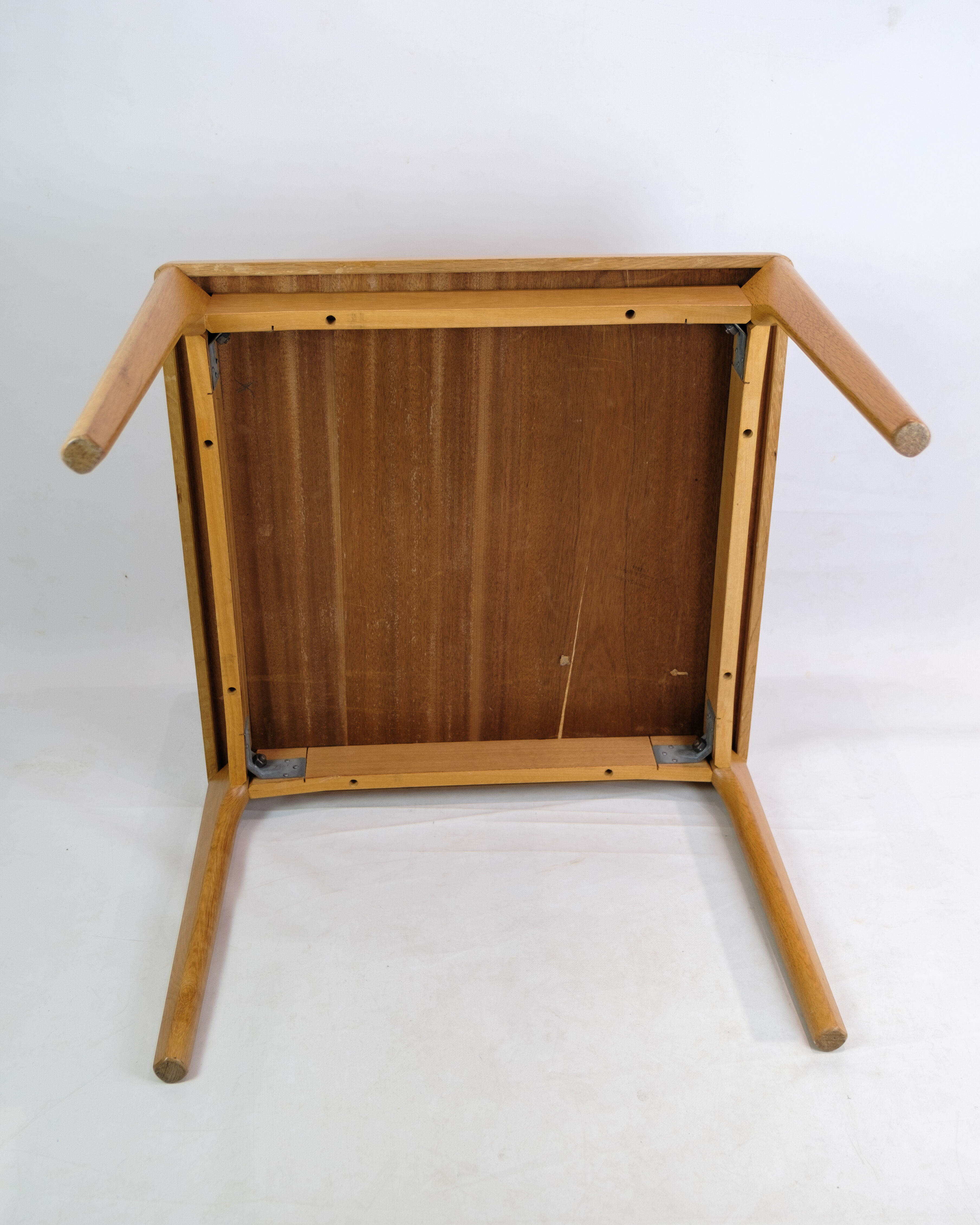 Coffee table, oak, Henning Kjærnulf, Vejle chairs and furniture factory, 1960s