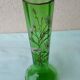 Enamelled glass vase