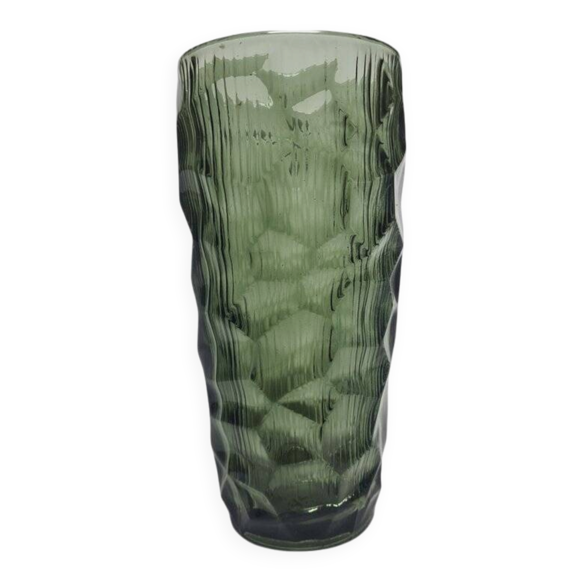 Oculus New Look vase attributed to Jan Sylwester Drost for Ząbkowice Glassworks, 1970s