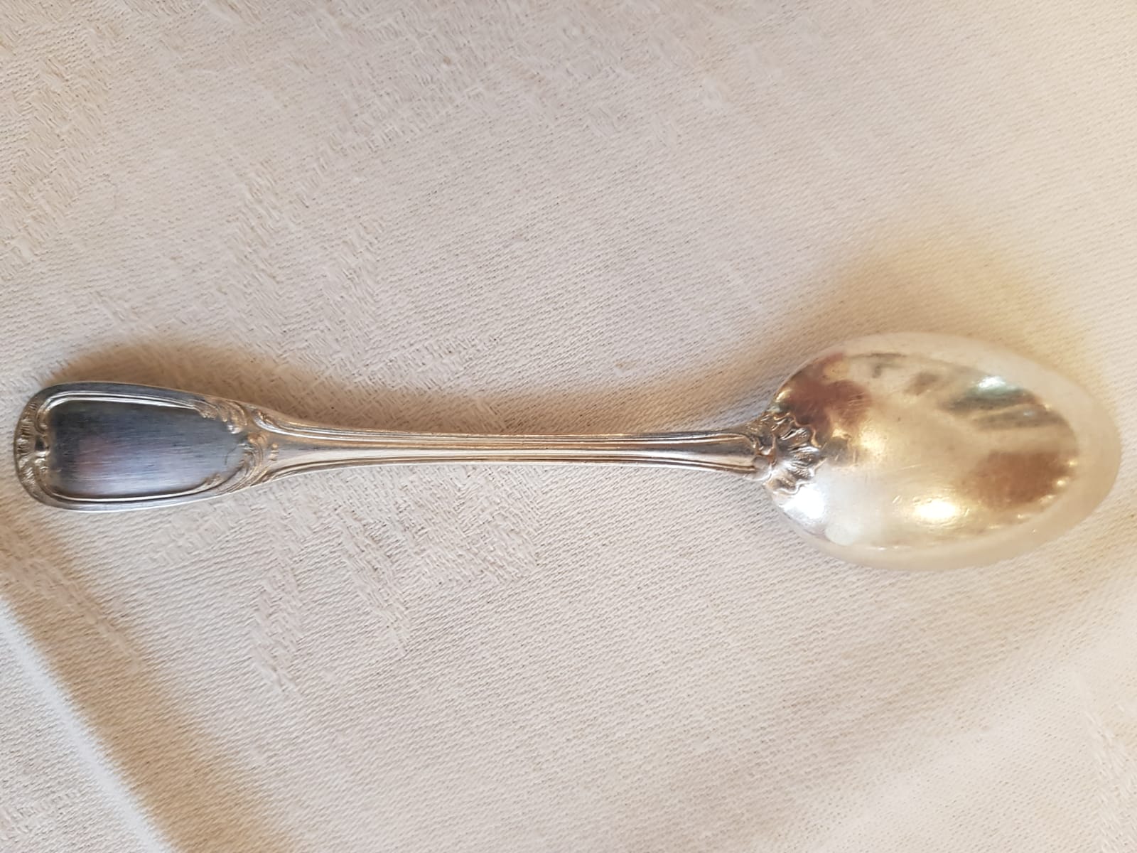 Silver cutlery set with 36 place settings and ladle