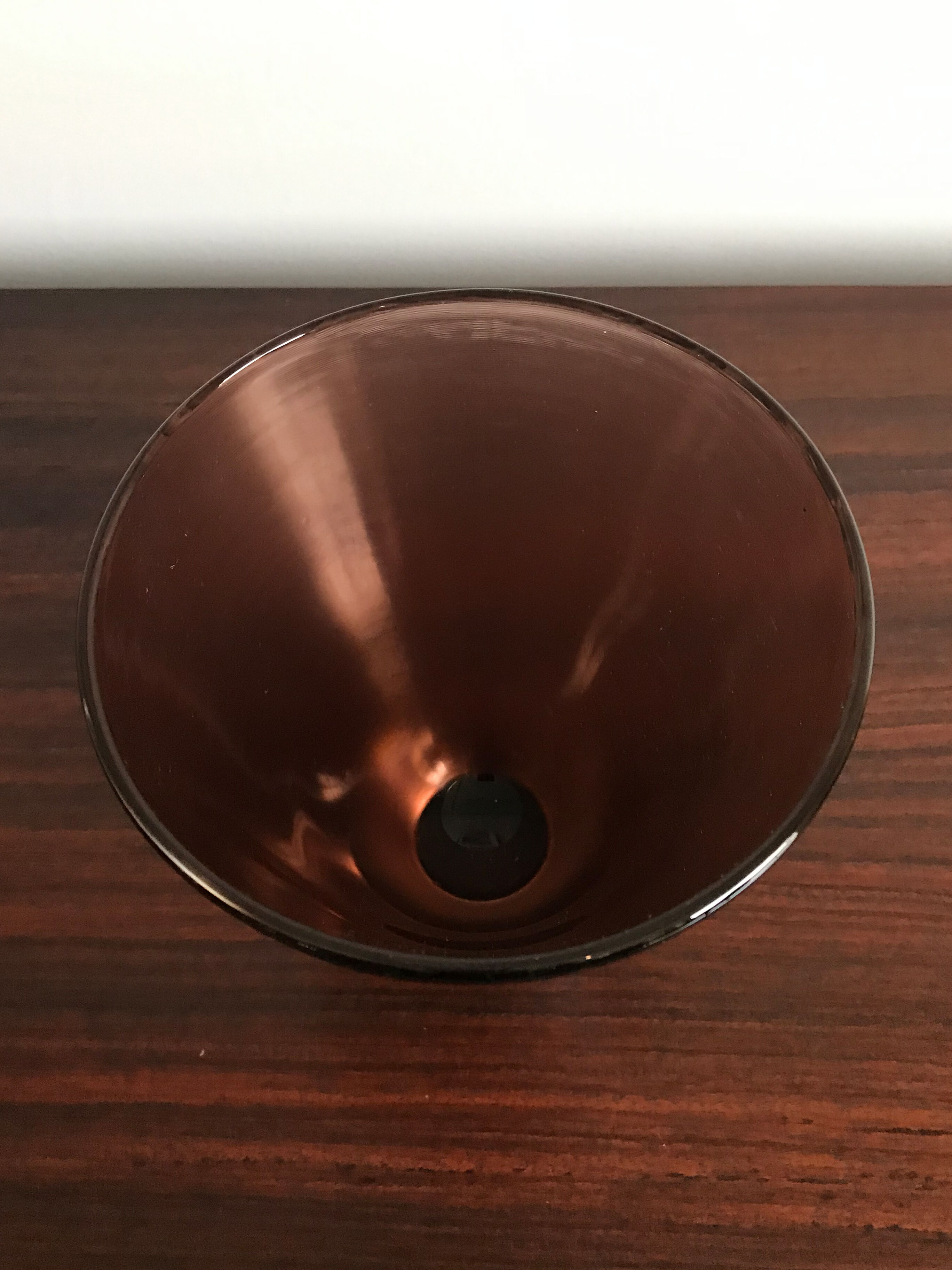 Paolo venini italian midcentury glass vase “incisi” serie, 1956