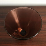 Paolo venini italian midcentury glass vase “incisi” serie, 1956
