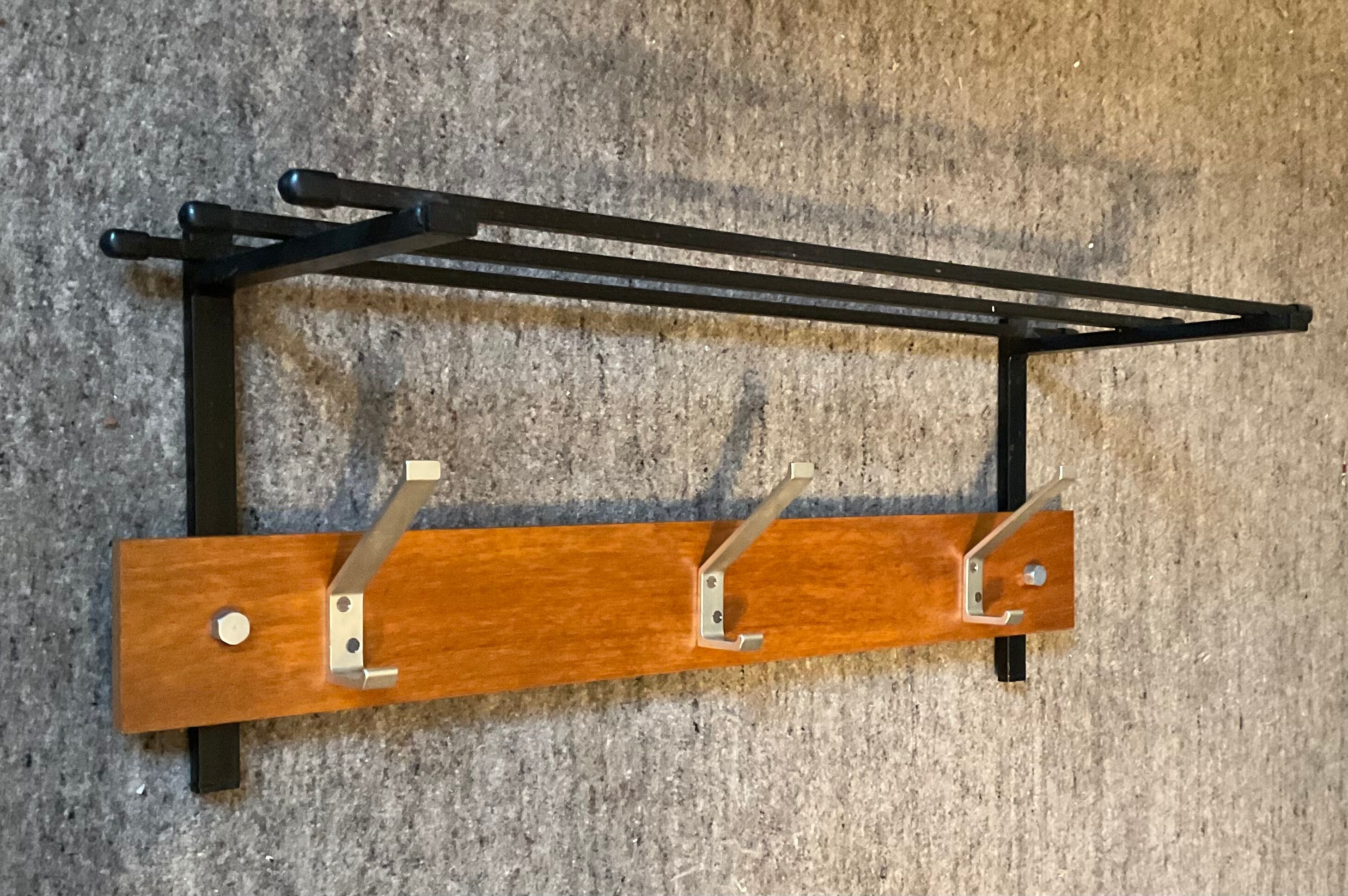 Scandinavian coat rack from the 60s