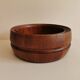 Huge Danish-designed bowl in solid teak.