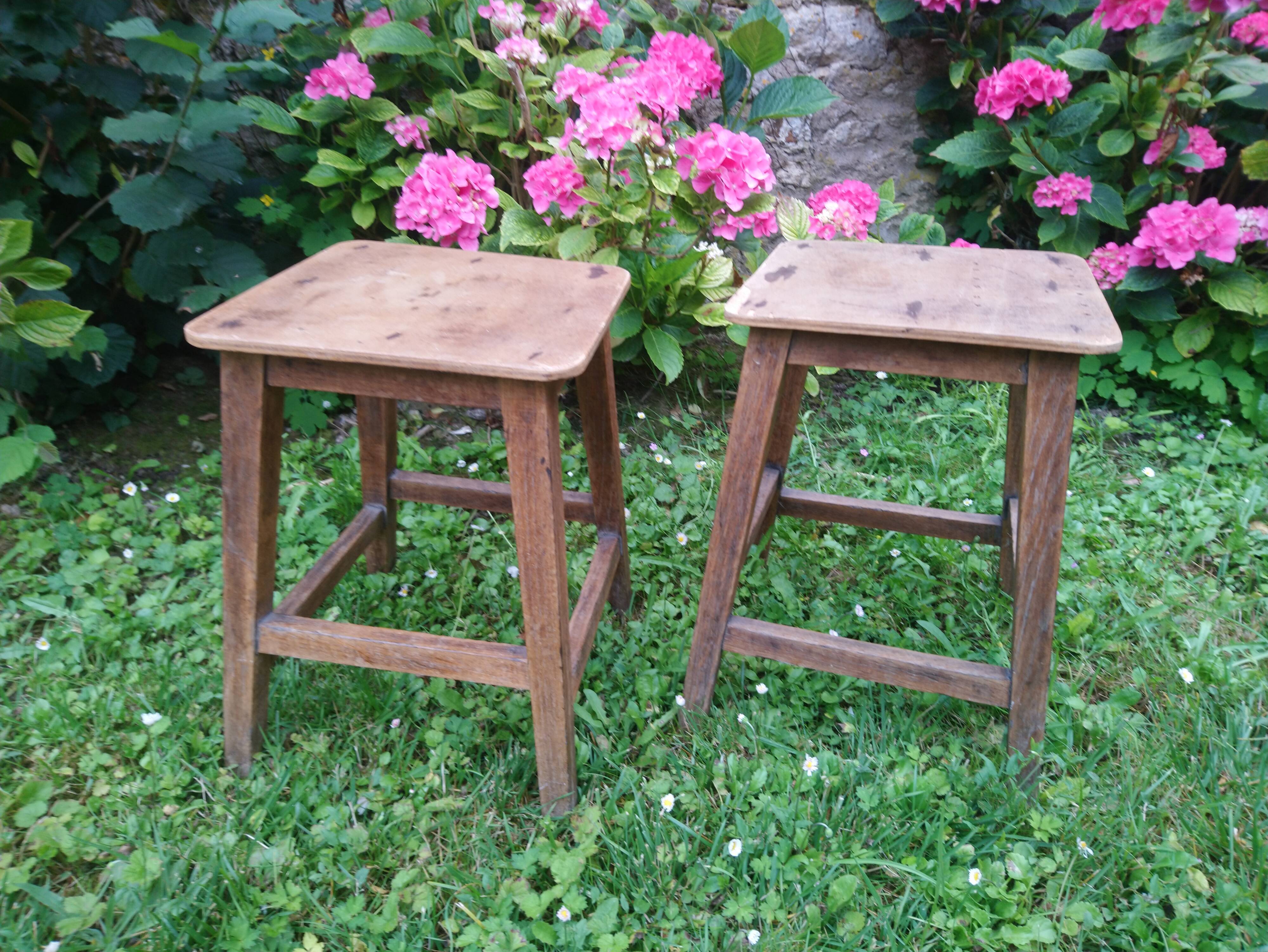 Pair of vintage stools