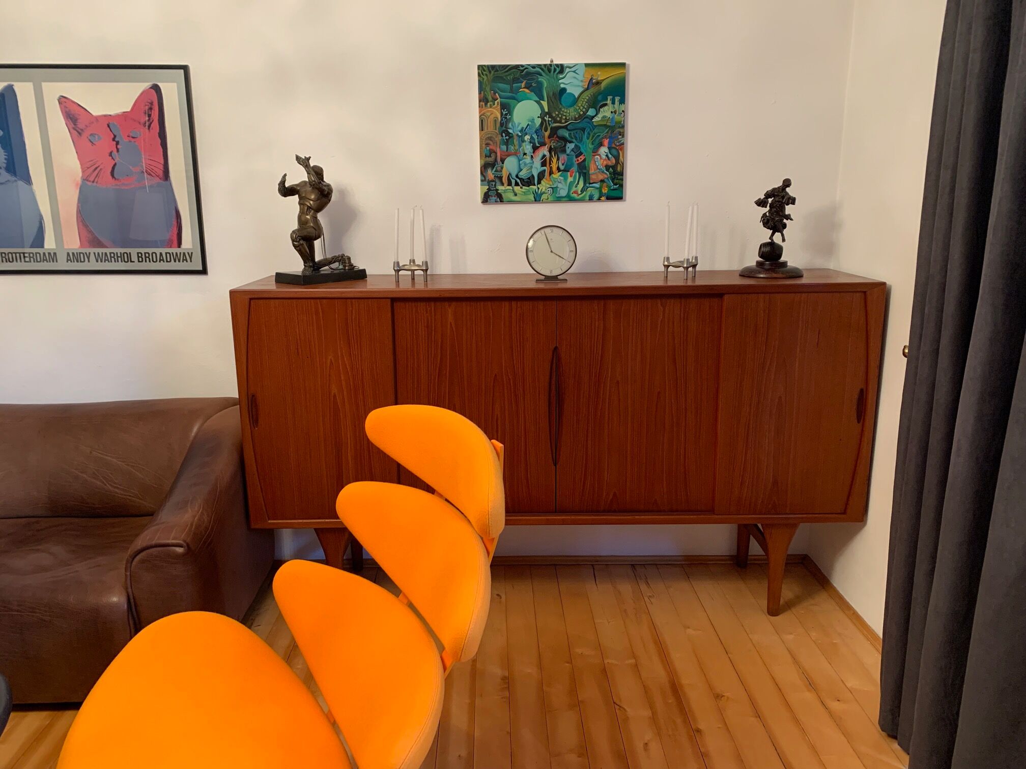 Sideboard by Henning Kjaernulf for Bruno Hansen Denmark 1960s