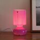 Lykta purple glass table lamp Ikea 80s vintage LAMP-7147
