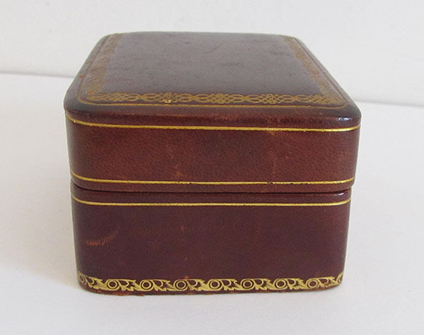Vintage leather box