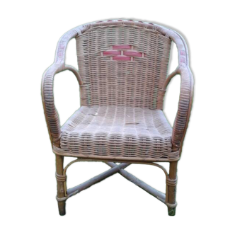 Rattan children's chair