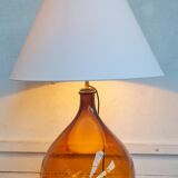 Vintage demijohn lamp