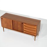 Medium sized wooden sideboard 1960's