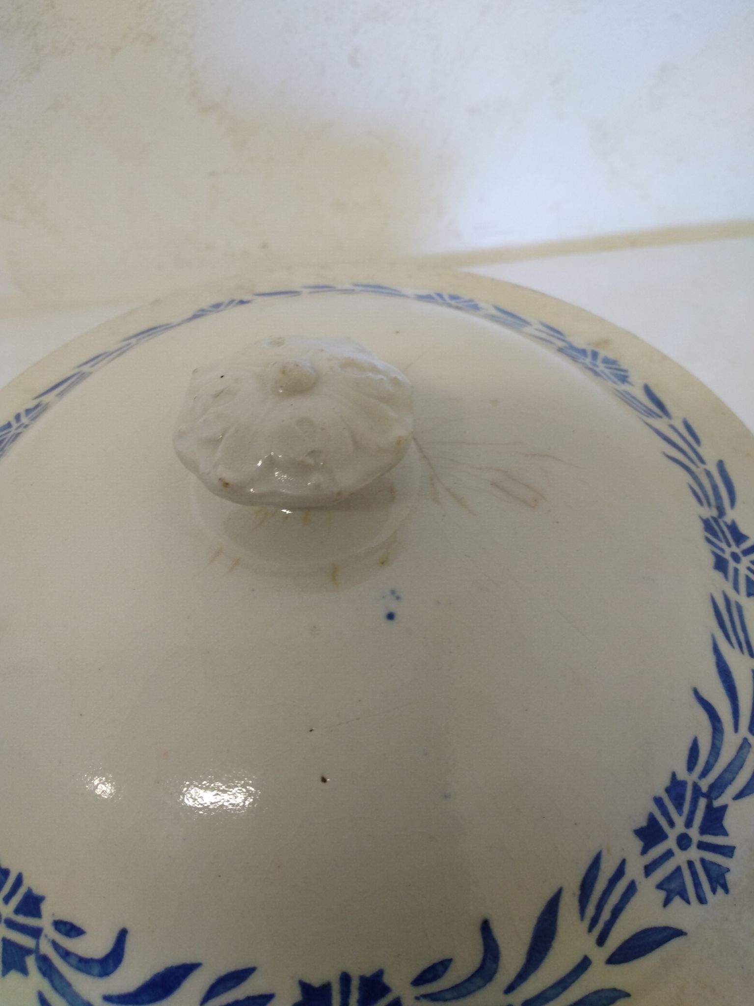 Old sandstone tureen