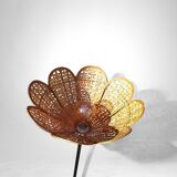 Luminaire en bambou vintage