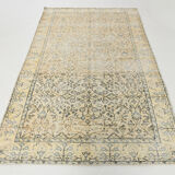 5x8 beige yellow tones turkish rug 247x152cm