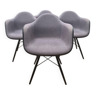 Set of 4 RE DAW armchairs, Vitra
