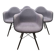 Set of 4 RE DAW armchairs, Vitra