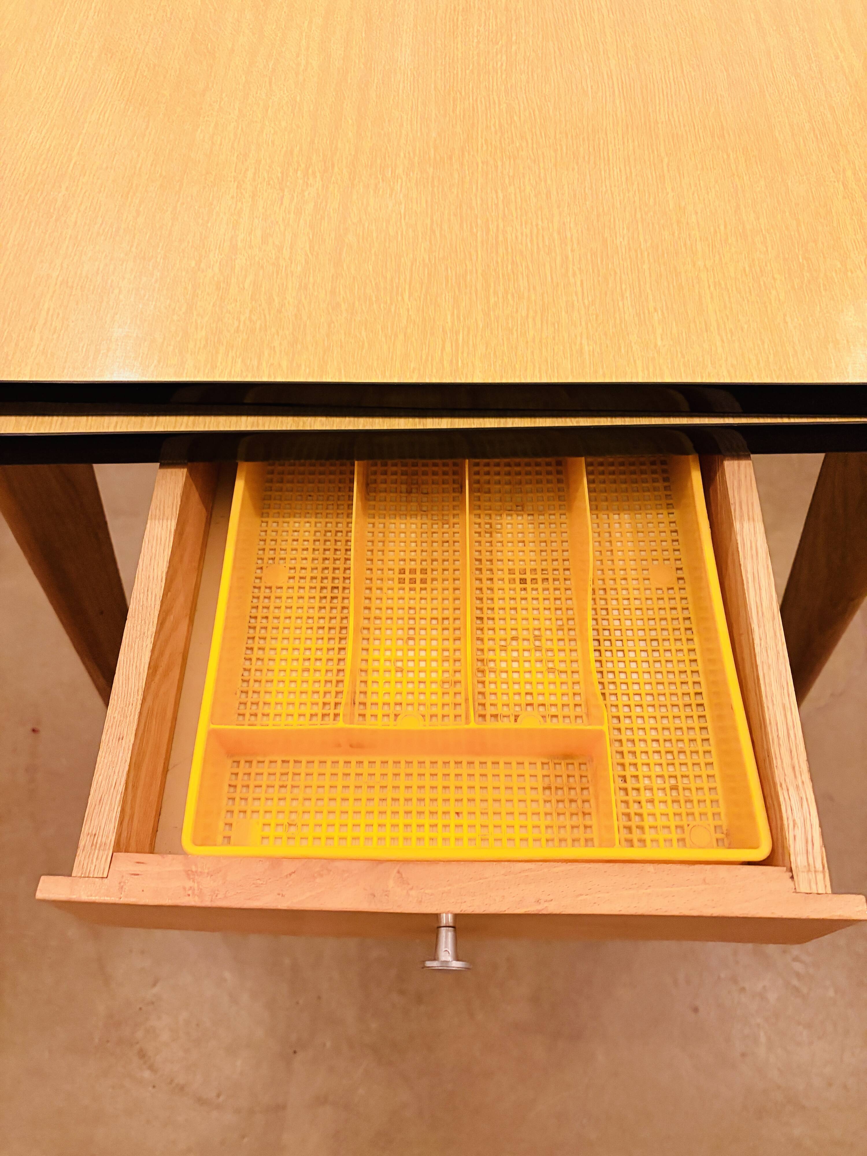 Vintage formica and wood table