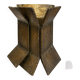 Modernist abstract bronze sculpture signed by María Simón Padrós.