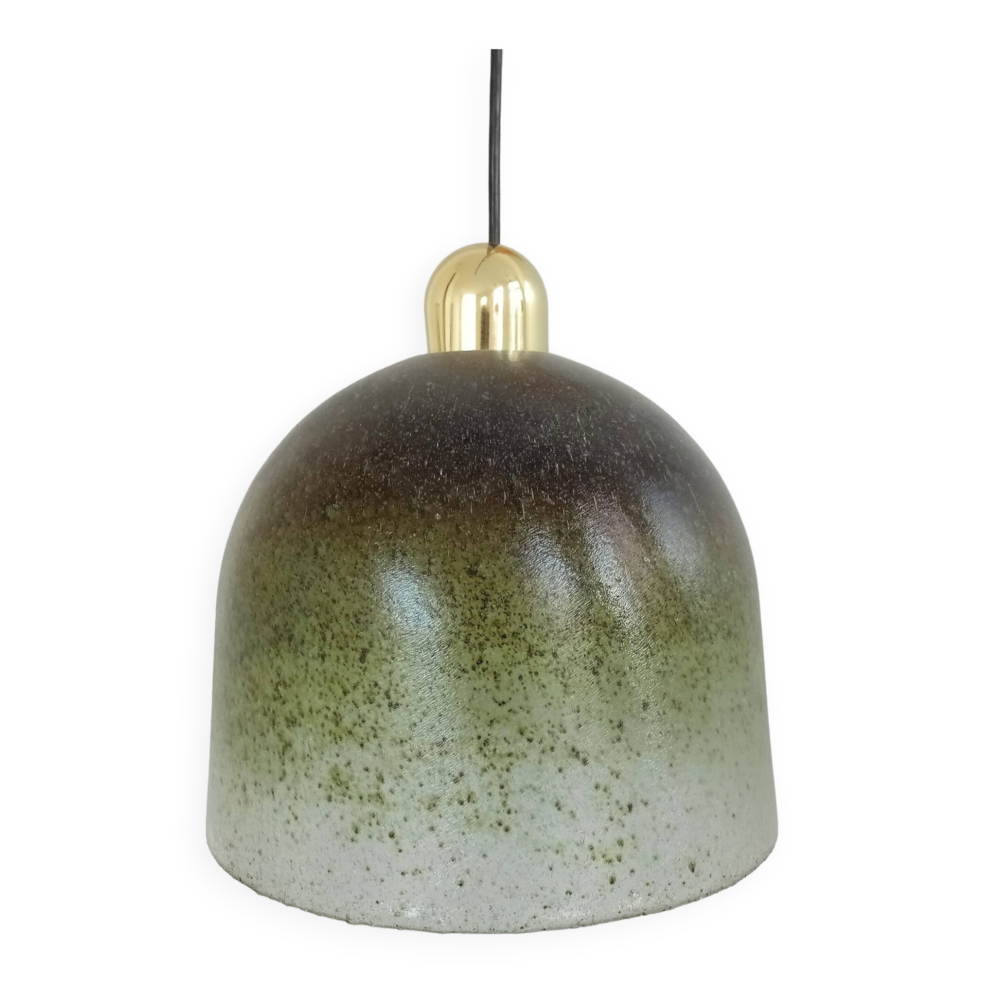 glas ceiling lamp from Peil & Putzler, germany , 70s