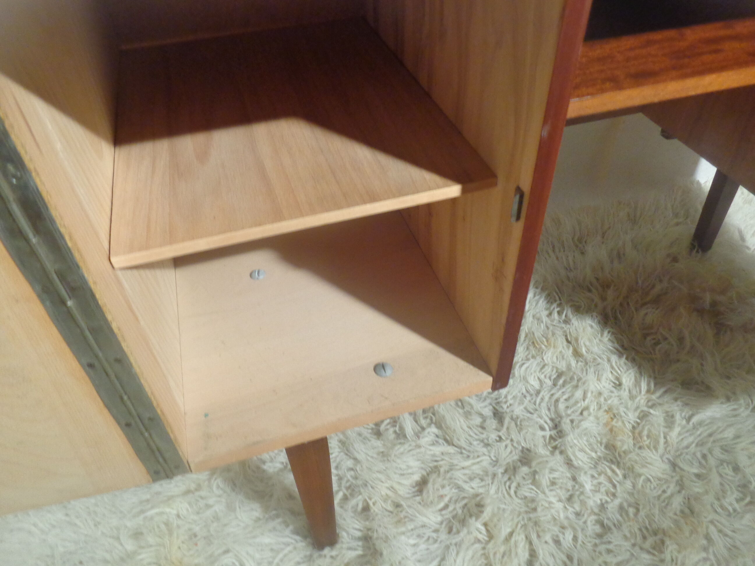 Vintage office of the 60s teak