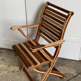 Chaise pliante bois