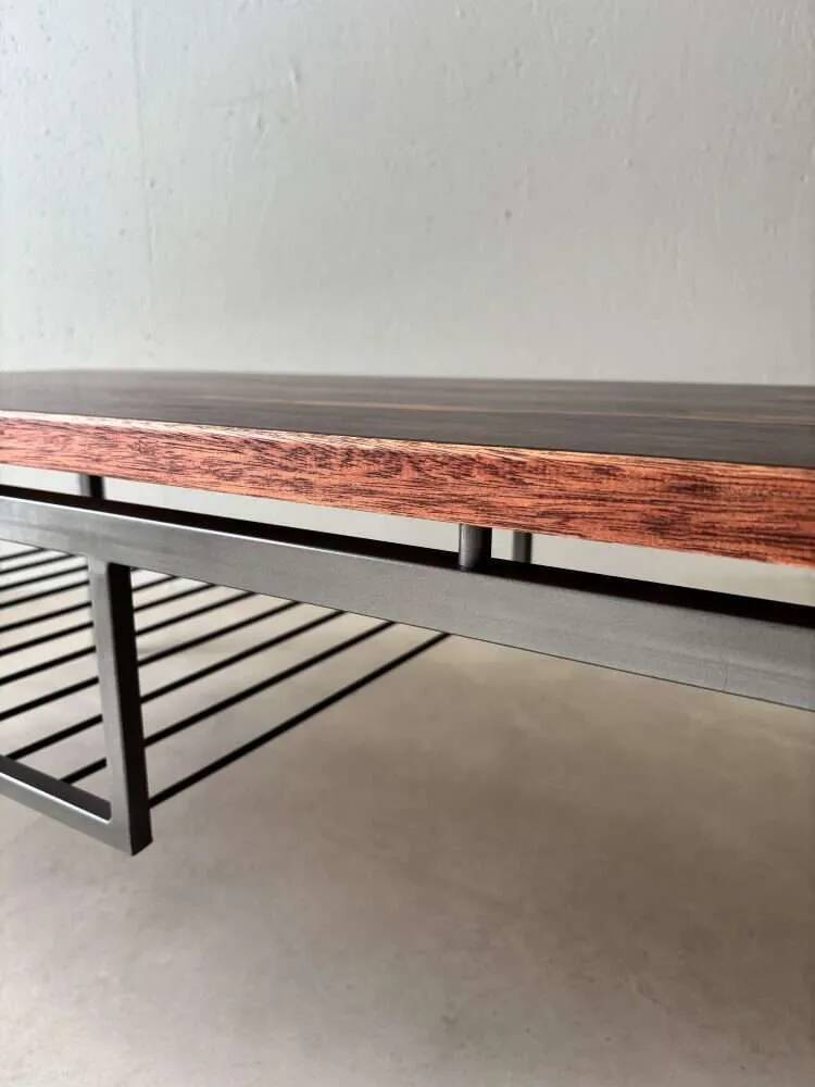 Mid-century design coffee table in rosewood from the 1960s.