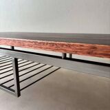 Mid-century design coffee table in rosewood from the 1960s.