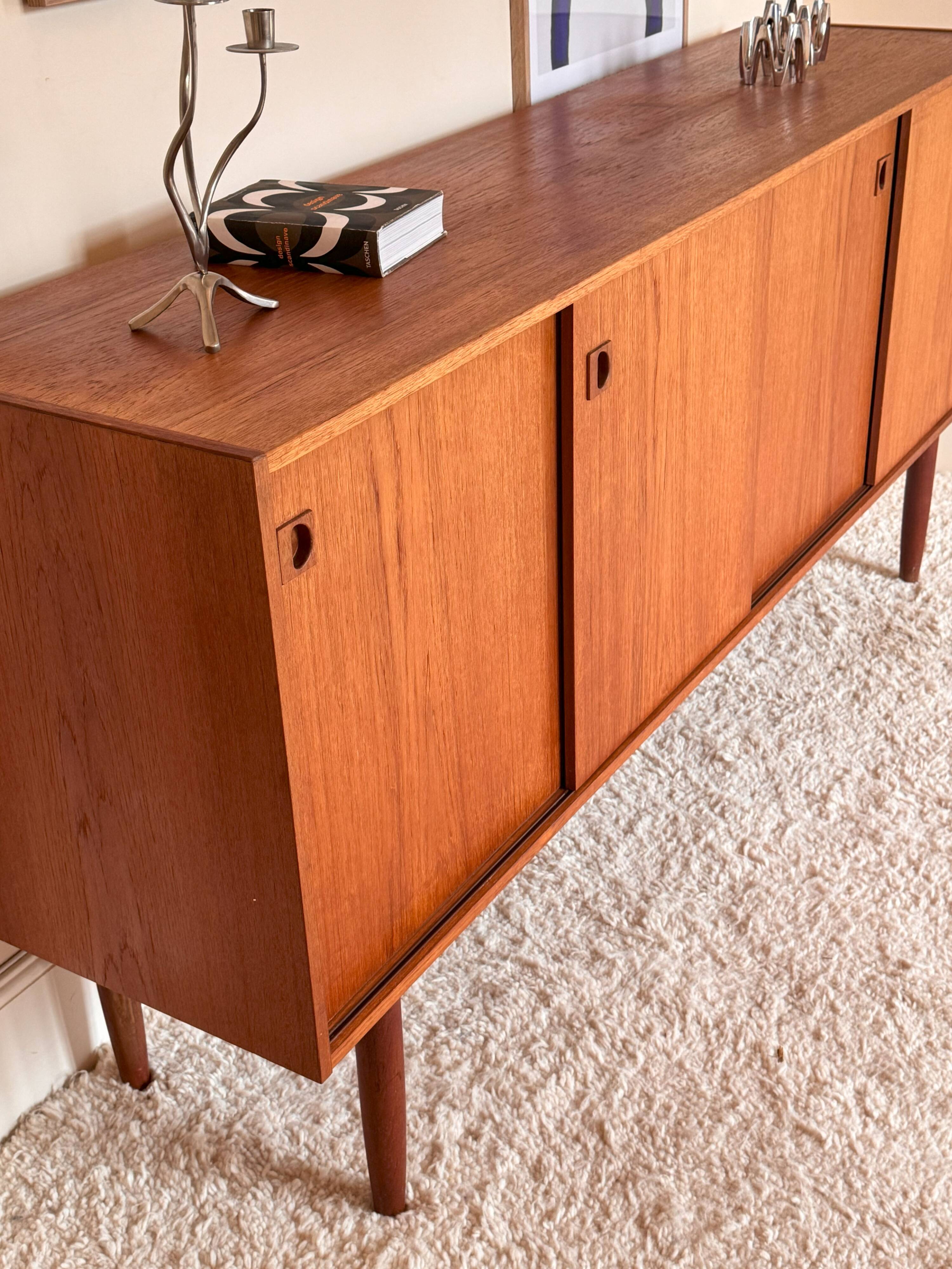 Vintage Scandinavian teak Royal Board sideboard