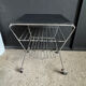 1950s rolling magazine rack