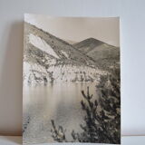 Anonymous silver photo lake of sainte croix circa 1970