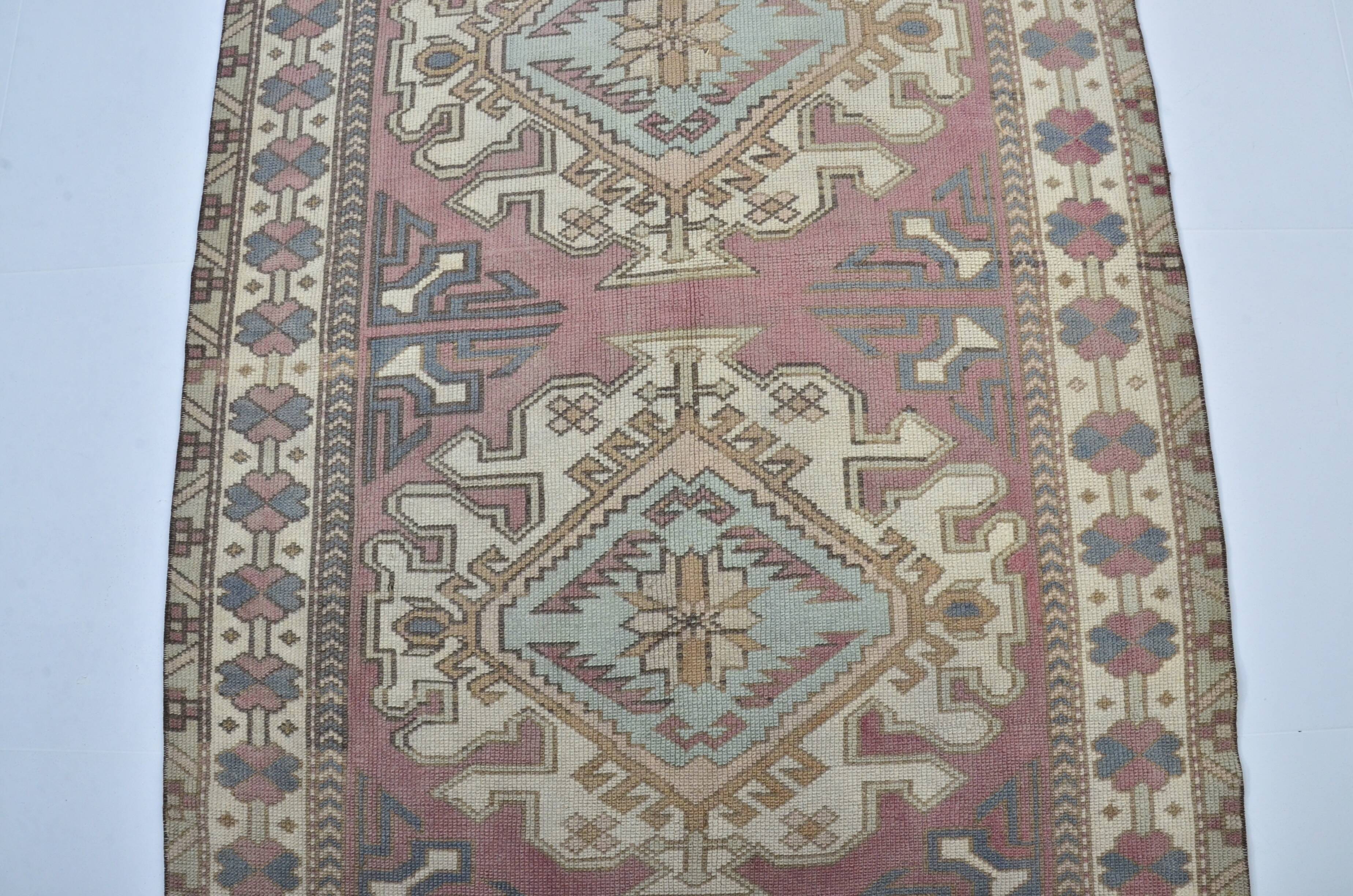 Oushak Vintage Handknotted Wool Rug sku 3438