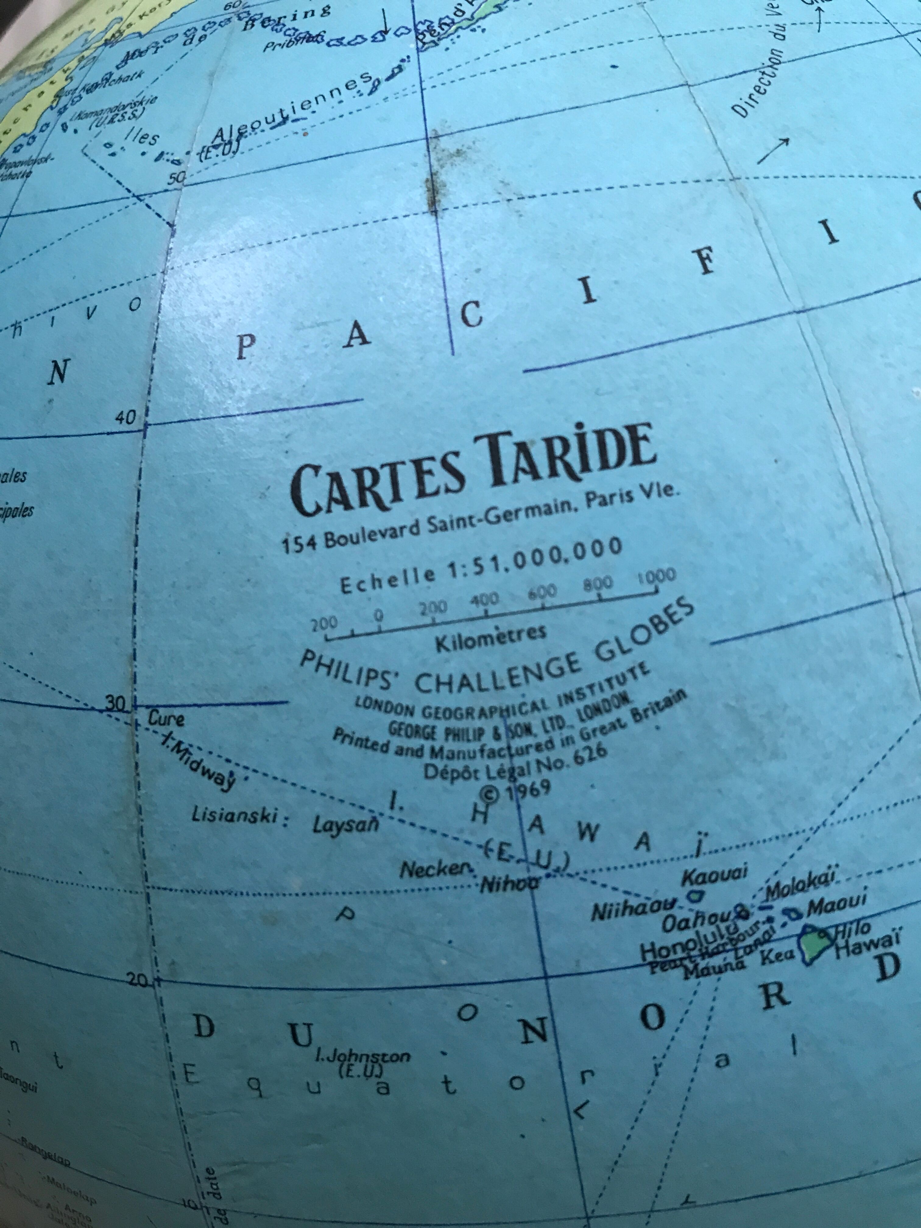 Globe Taride year 1969