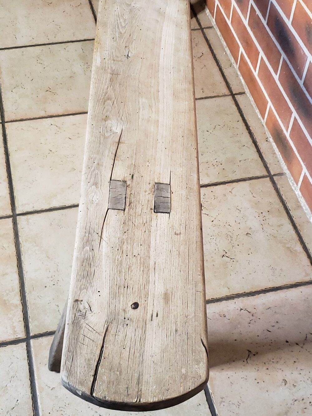 Oak bench
