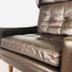 Vintage Danish mid-century Svend Skipper high back lounge chair 1965