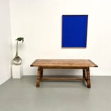 Pine dining table, DLG Georges Robert