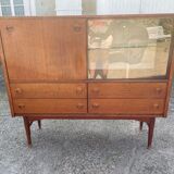 Buffet vitrine bar scandinave