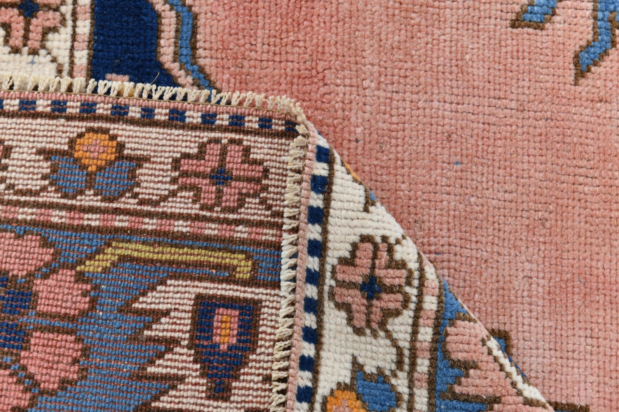 6x9 oushak vintage rug, 186x267cm
