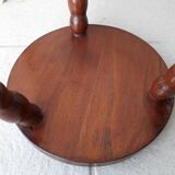 Tabouret tripode bois