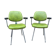 Paire de fauteuils vintage mid-century 1960