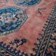 Afghan Carpet "Gül" Vintage – Wool – Exceptional Patina 205x132cm