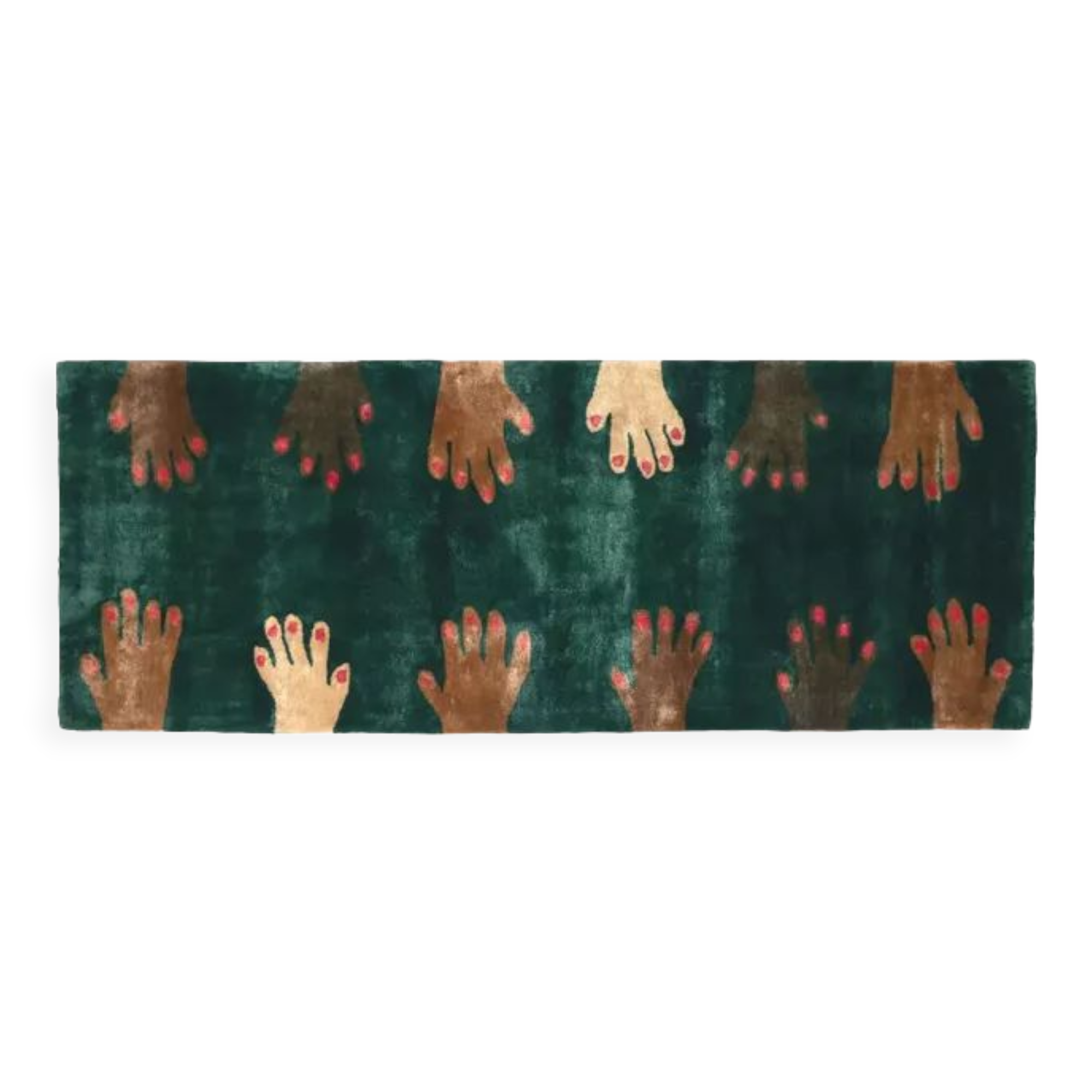 Cold picnic handsy runner, green