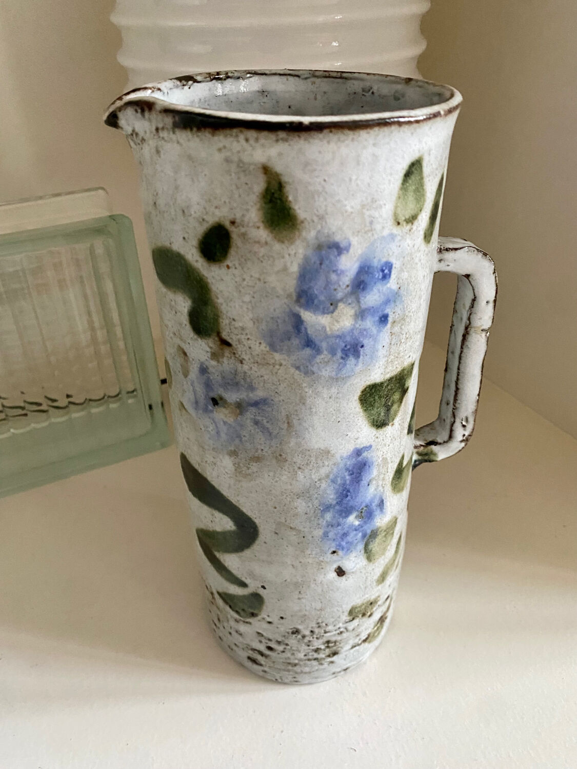 Pitcher Albert Thiry ceramic Vallauris