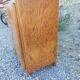 Mado buffet, asymmetrical doors, metal, floral top, vintage