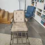 Wilson adjustable deck chair produced in 1871.