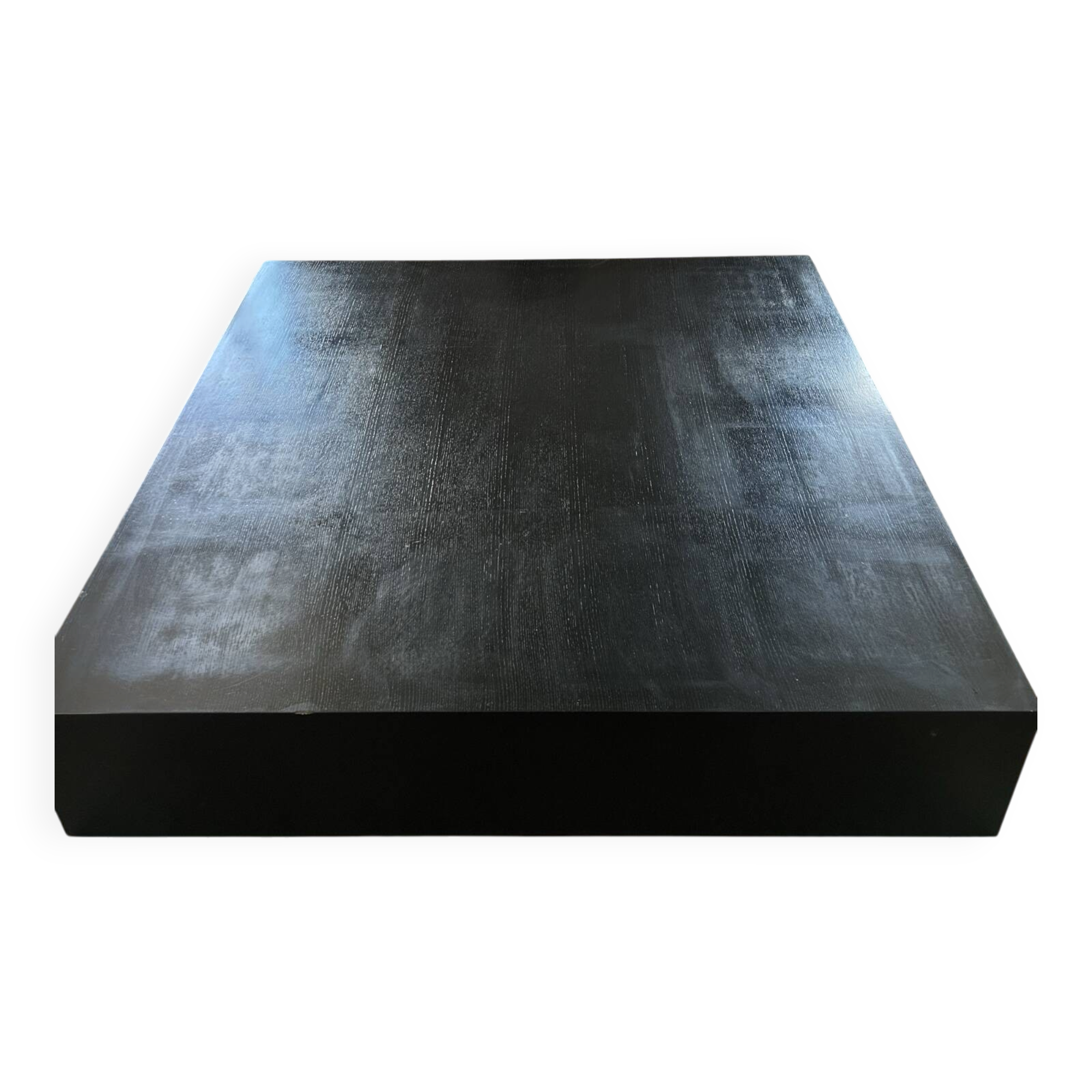 Table basse Armani Casa Danzica en chêne noirci