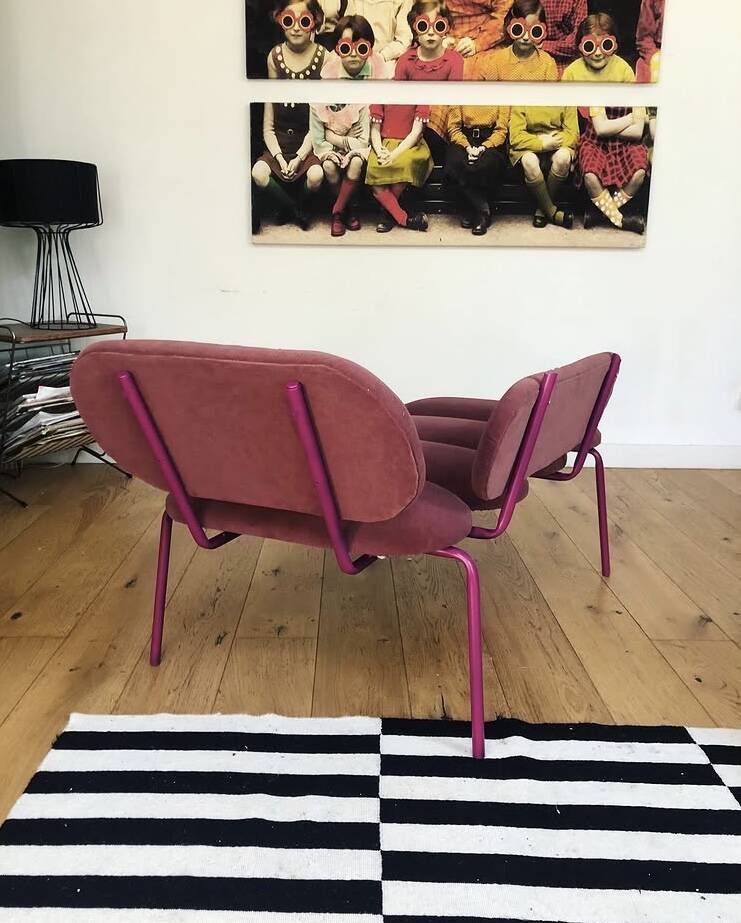 Velvet Chaise Lounge