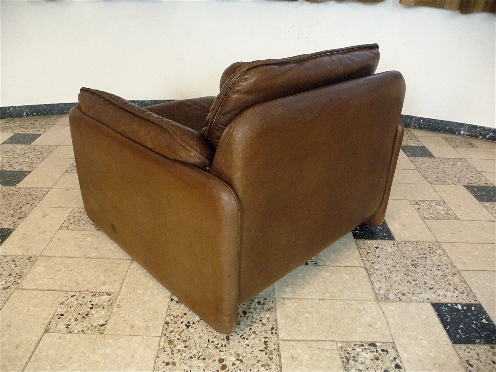 DS-61 leather easy chair from De Sede, Switzerland 1970s