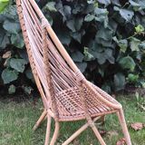 Rattan armchair