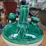 Gargoulette jug in glazed terracotta